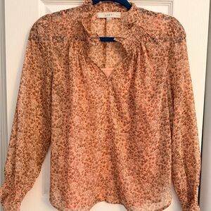 Loft Women's Pink Blouse